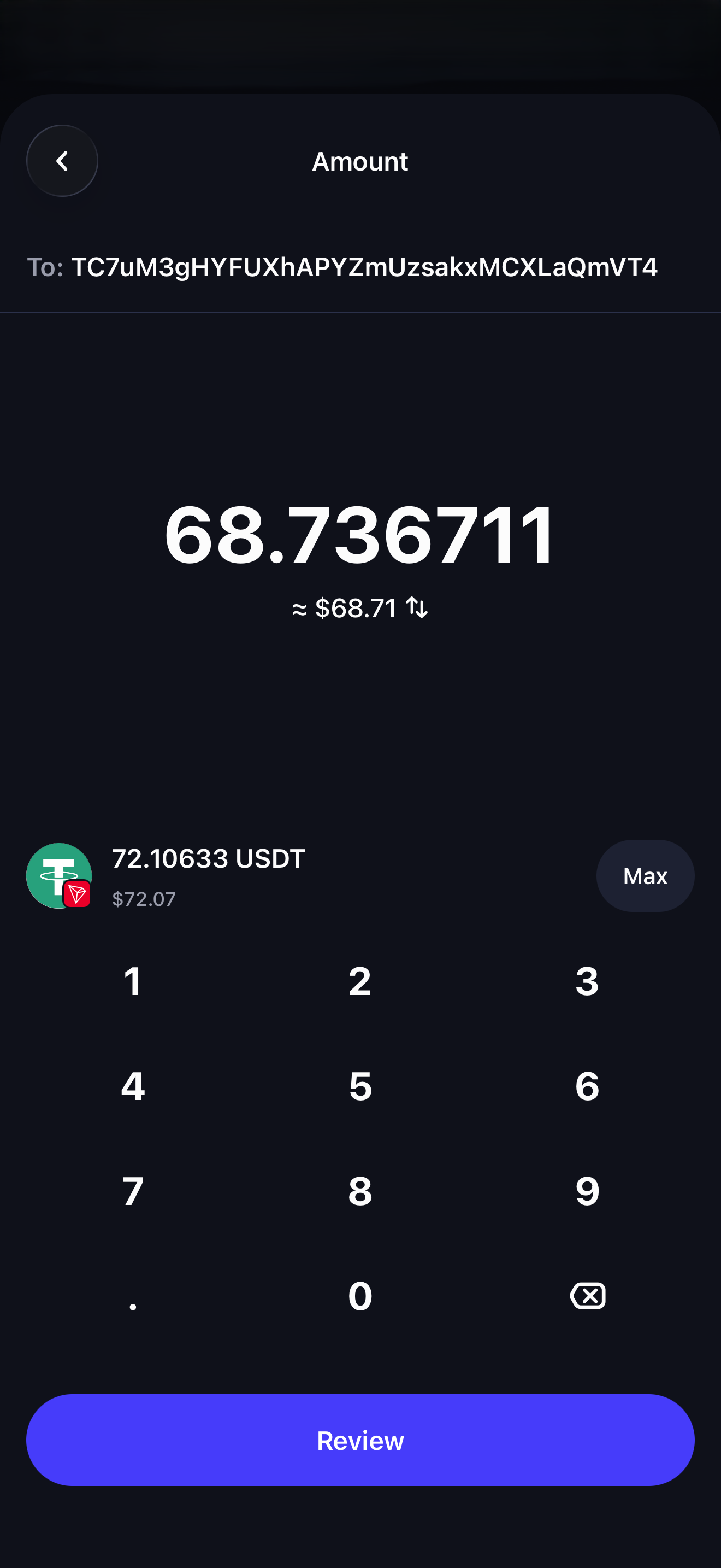 Amount